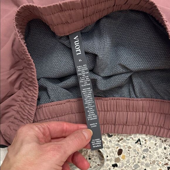 Vuori Clementine short shorts XL pink running clay - Picture 6 of 6